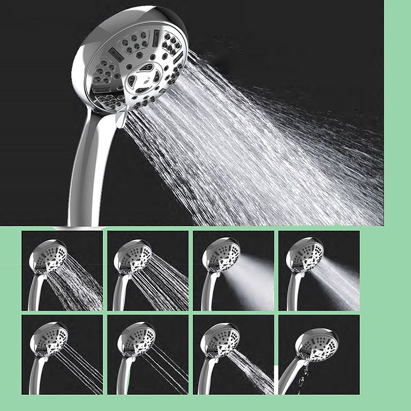 BowLift | Modern shower head for bathroom 9-nozzle round wall-mounted shower head