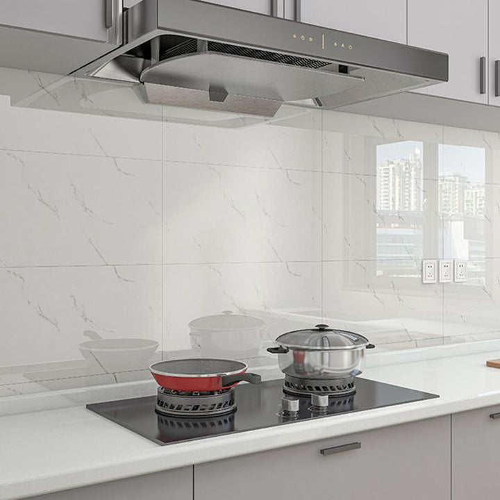 BowLift | Modern Splash Protection Tiles Smooth Splash Protection Wallpaper for the Kitchen