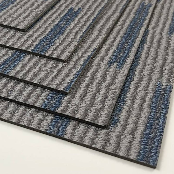 BowLift | Waterproof Plastic Floor Rectangular Fabric Look Square Edge Floor Tile