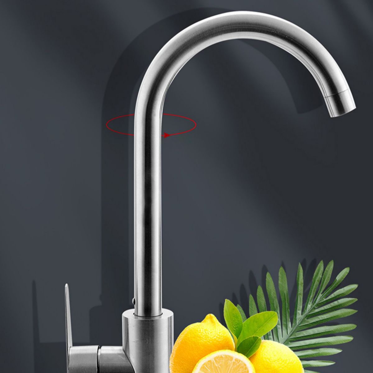 BowLift | Modern bar prep mirror stainless steel with faucet workstation strip