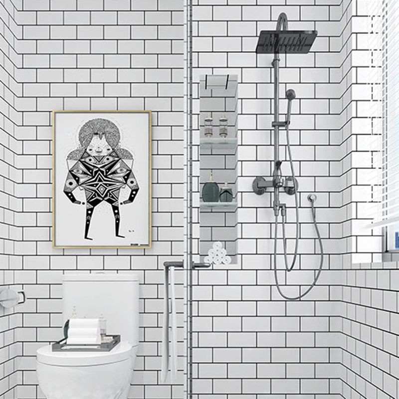 BowLift | Modern Bathroom Peel and Stick Wall Tile Single Tile Peel and Stick Wall Tile