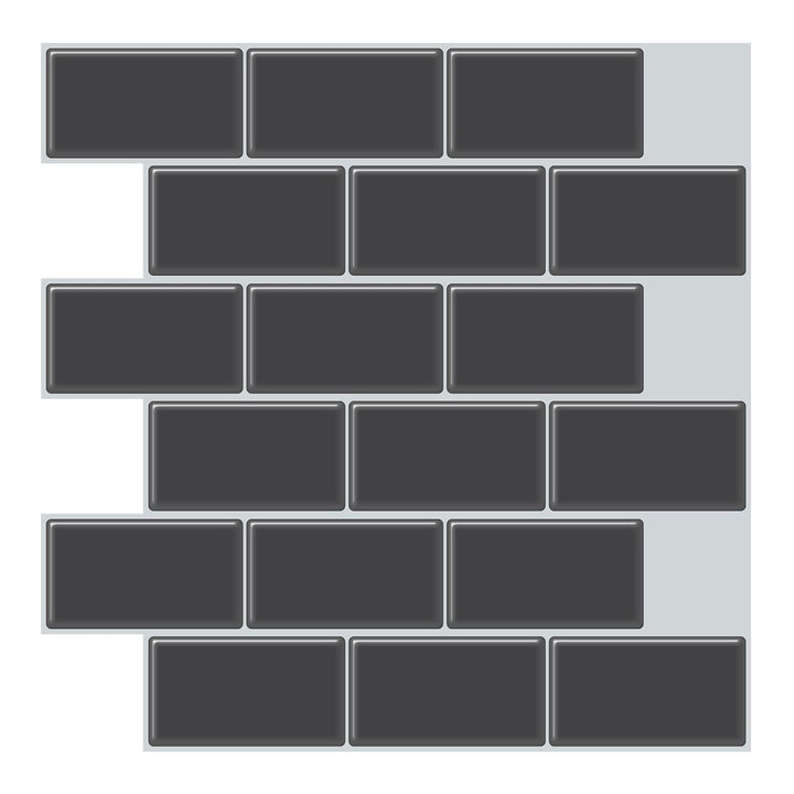 BowLift | Modern Peel and Stick Tiles PVC Subway Tile Peel and Stick Wall Tile for Bathroom