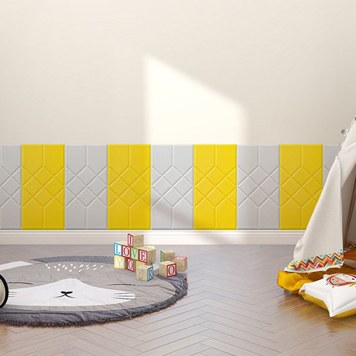 BowLift | Modern PVC Cap Verflooring Smooth Wall Interior 3D Living Room Board Set of 2
