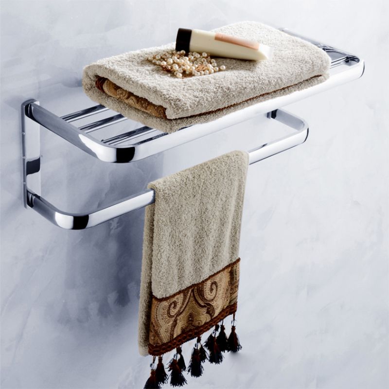 BowLift | Modern Stainless Steel Bathroom Fixtures Set Towel Bar Bathroom Shelf Bathroom Accessory Set