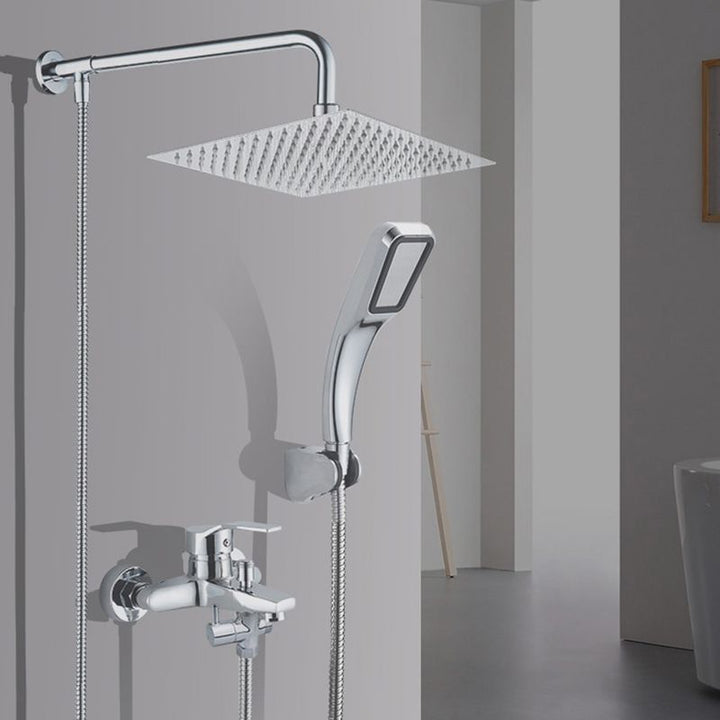 BowLift | Modern Shower Head Combination Double Shower Head Stainless Steel Wall Mounted Shower Head