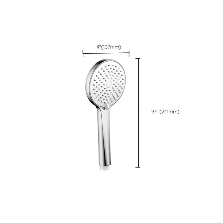 BowLift | Round Self-Cleaning Handheld Shower Adjustable Water Flow Wall Mounted Hand Shower