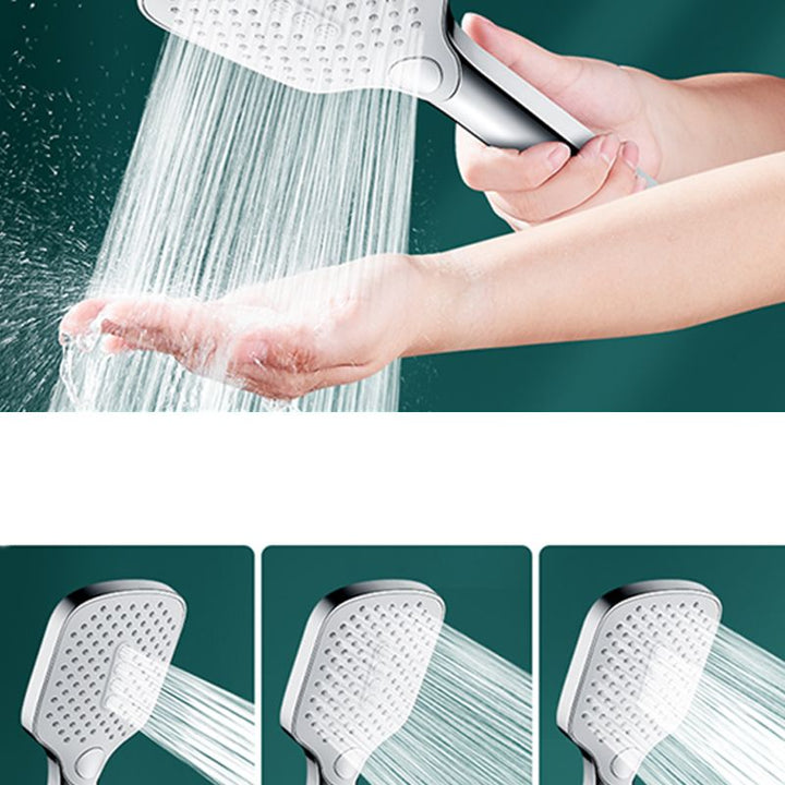 BowLift | Contemporary Rectangular Hand Shower 3 Jets Wall Mounted Hand Shower