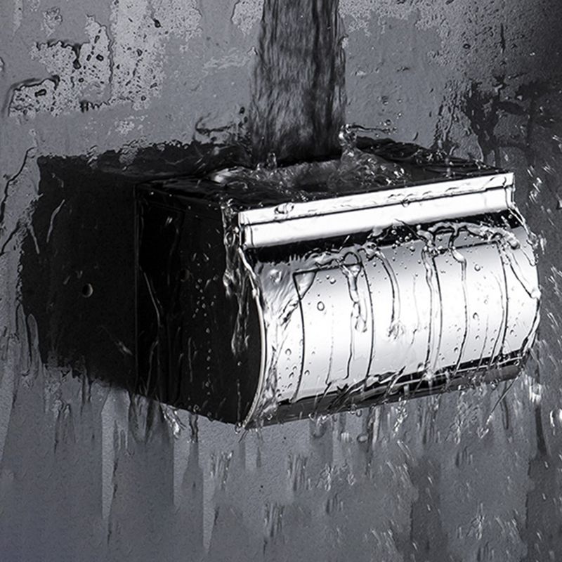 BowLift | Modern Stainless Steel Bathroom Shelf Paper Holder Bathroom Accessory Set