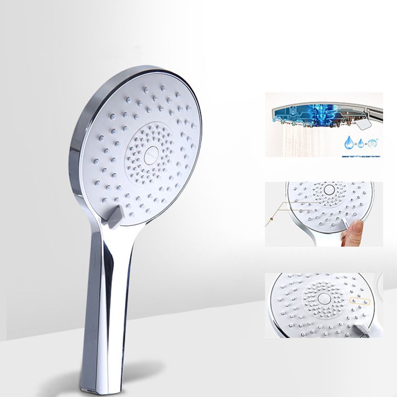BowLift | Modern Style Round Handheld Shower Bathroom Metal Wall-Mounted Hand Shower