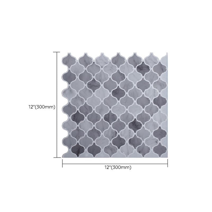 BowLift | Square Peel & Stick Tile Stone Composite Subway Tile for Backsplash Wall