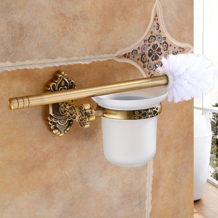 BowLift | Traditional Metal Bathroom Accessories Hardware Set with Soap Dish