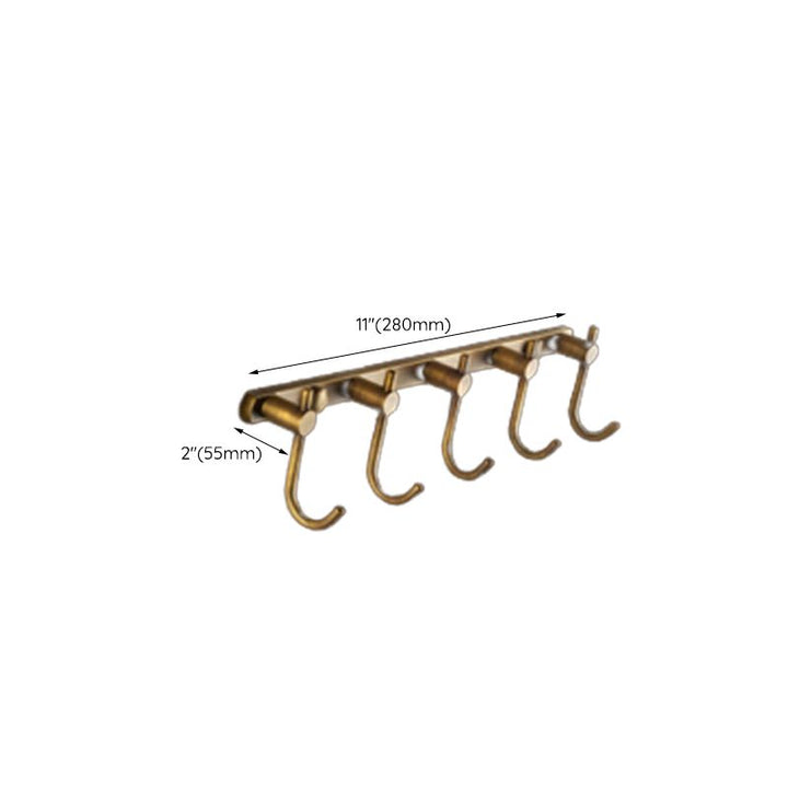 BowLift | Traditional Bathroom Accessory Set Gold Paper Holder Bathroom Set