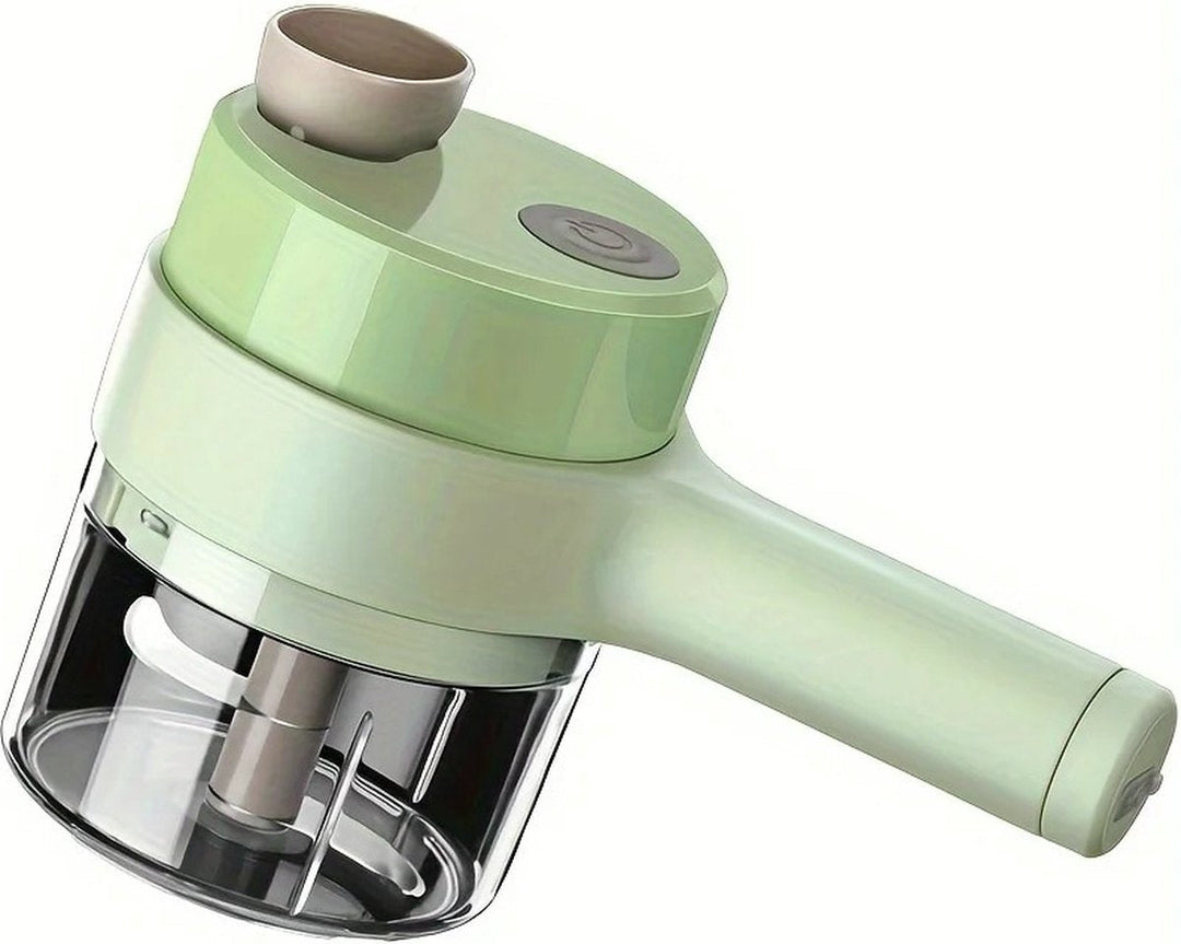 SnijGemak 4-in-1 Electric Vegetable Slicer – Rechargeable & With Collection Bin | Bowlift