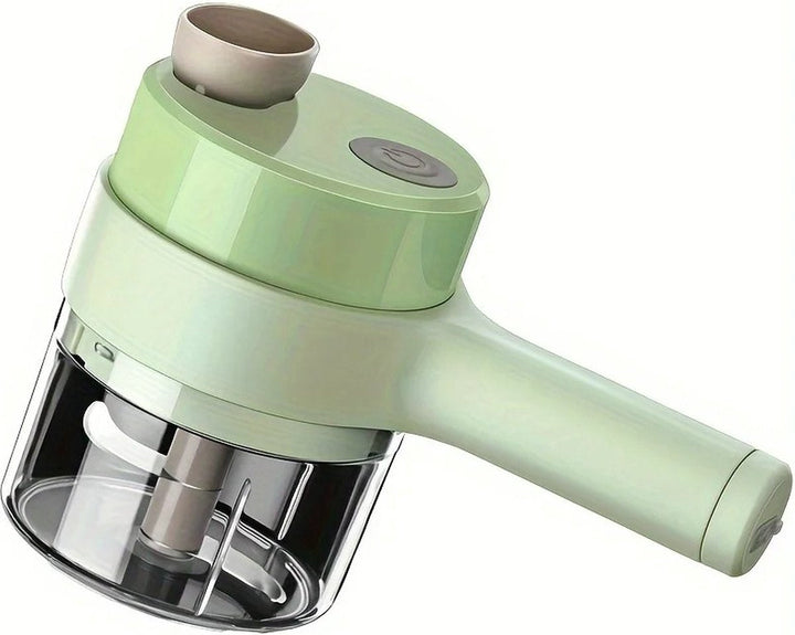 SnijGemak 4-in-1 Electric Vegetable Slicer – Rechargeable & With Collection Bin | Bowlift