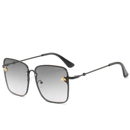 Luxury Oversized Geometric Frame Sunglasses Bowlift