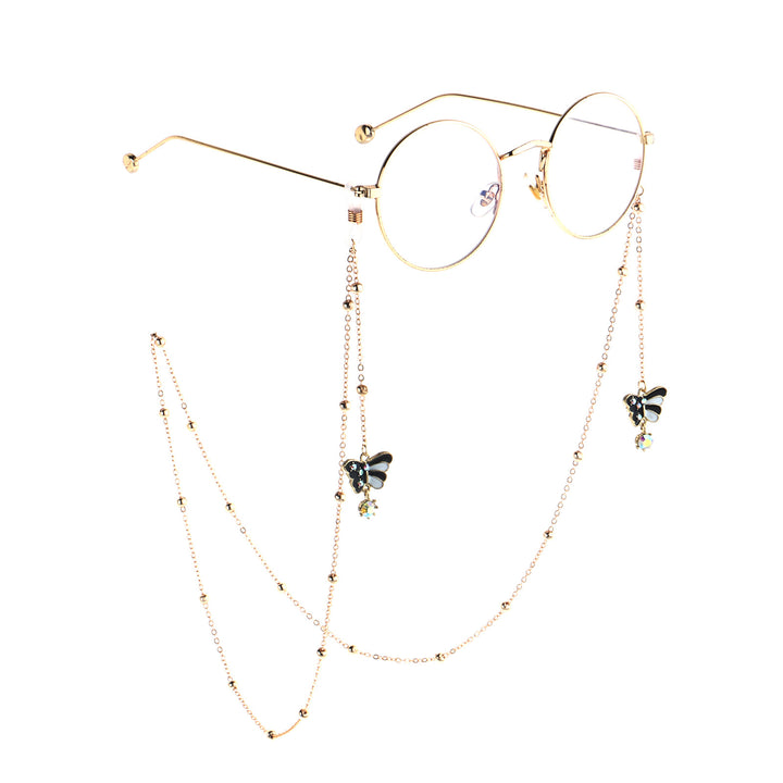 Decorative Butterfly Eyewear Chain Bowlift