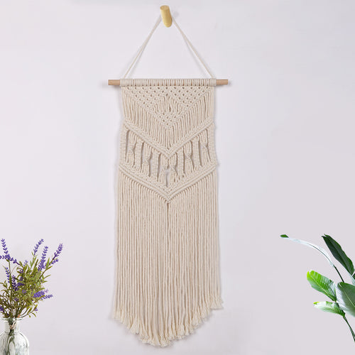 Macrame Wall Hanging with Artistic Patterns Bowlift