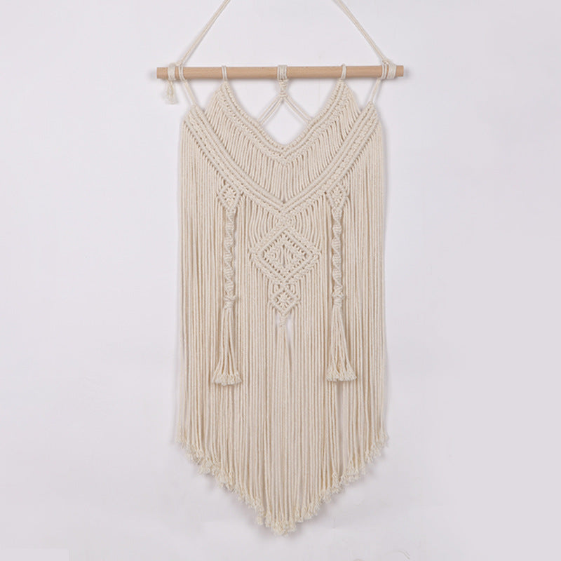 Hand-knotted wall hanging Bowlift