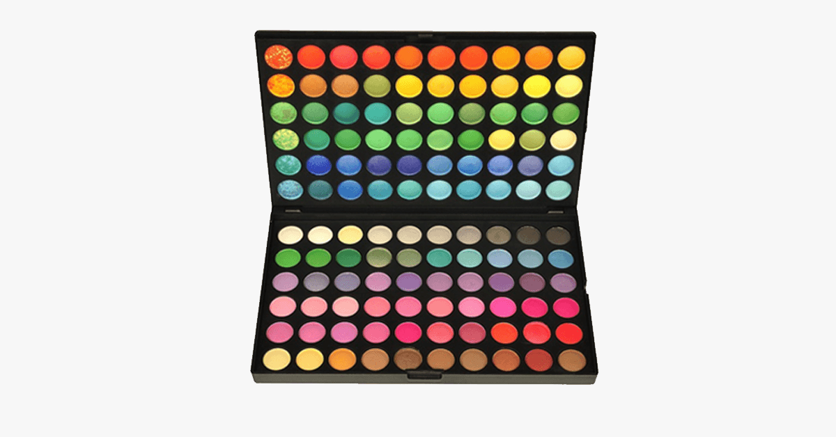 BowLift | 120 Rainbow Eyeshadow - Achieve any look you want with 120 different shades