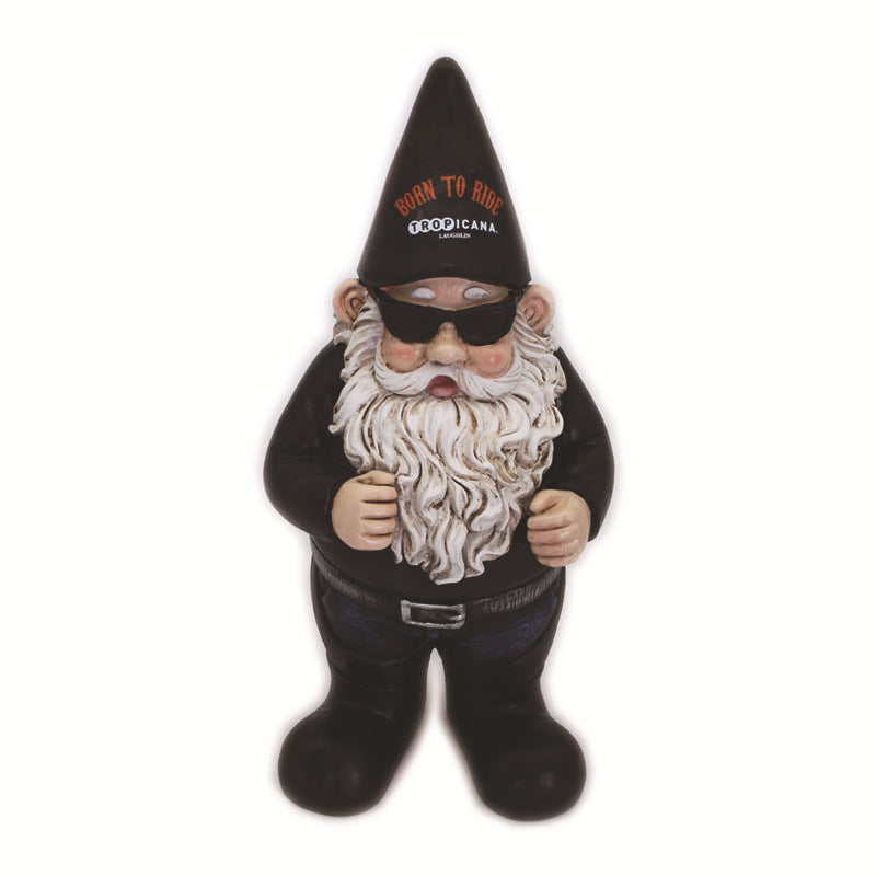 Biker Gnome Figurine
