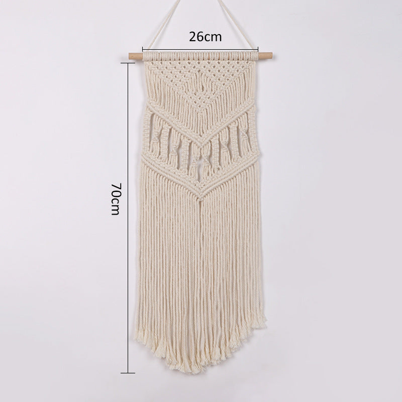 Macrame Wall Hanging with Artistic Patterns Bowlift