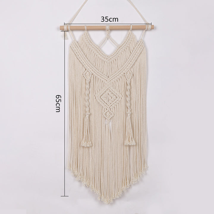 Hand-knotted wall hanging Bowlift