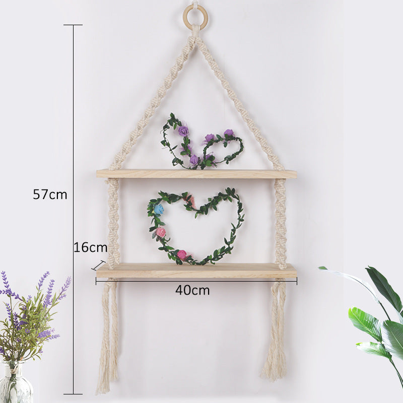 Macrame Hanging Shelf Bowlift