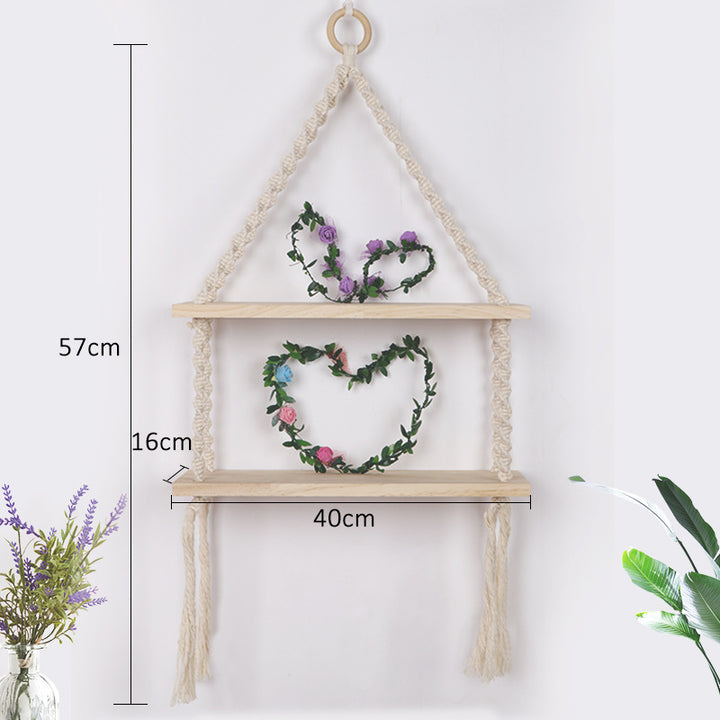 Macrame Hanging Shelf Bowlift