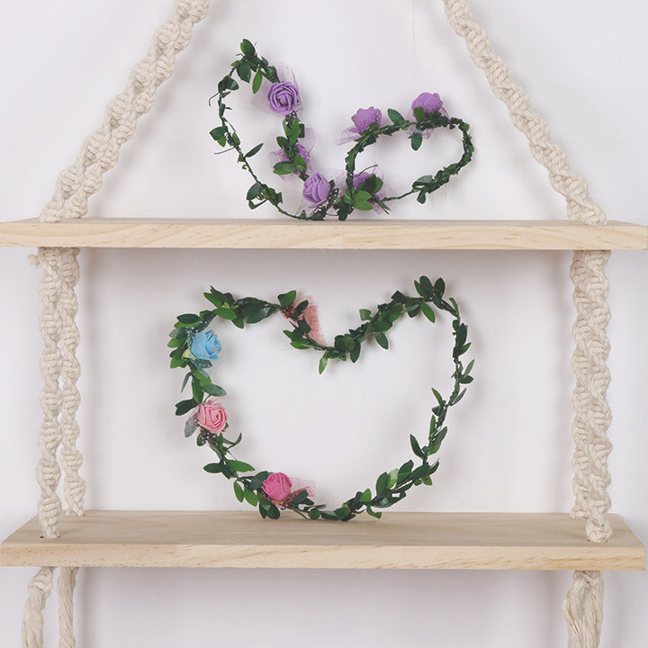 Macrame Hanging Shelf Bowlift