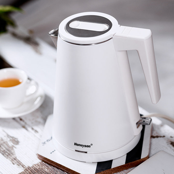 Premium Electric Tea Kettle with Stainless Steel Accent Bowlift