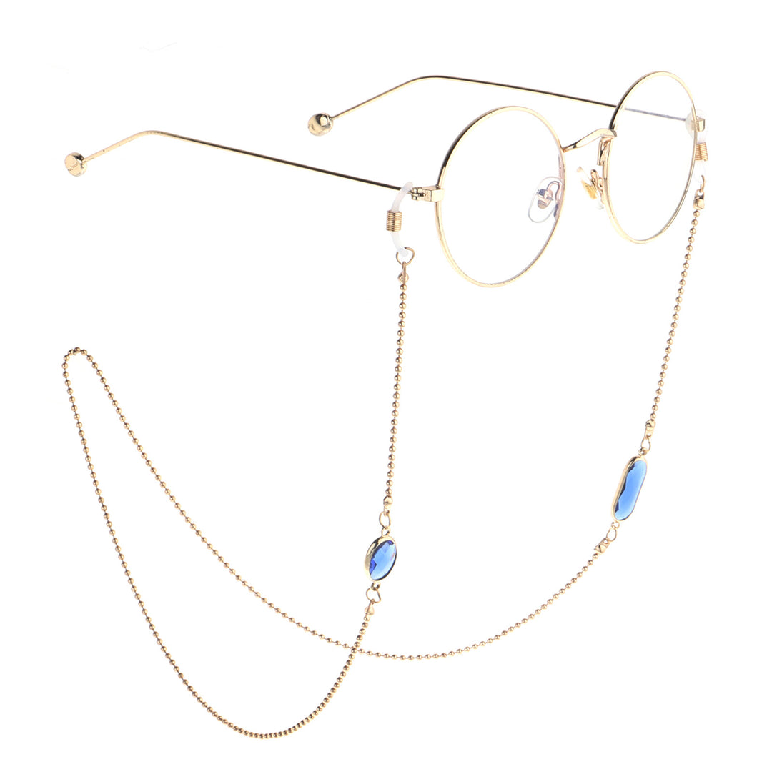 Elegant Blue Stone Necklace Bowlift