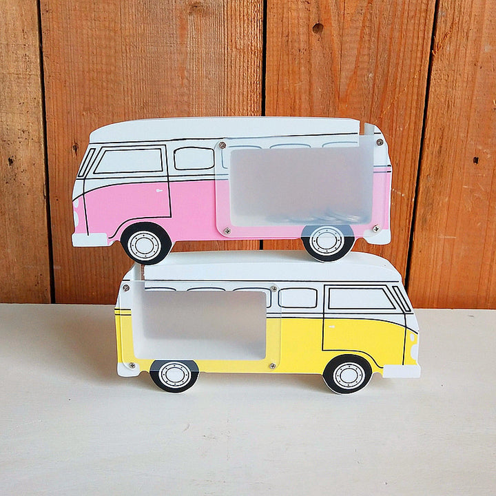 Vintage Bus-Shape Piggy Bank