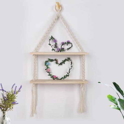 Macrame Hanging Shelf Bowlift