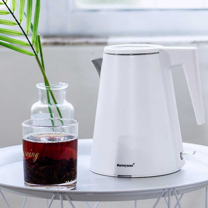 Premium Electric Tea Kettle with Stainless Steel Accent Bowlift