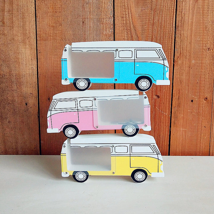Vintage Bus-Shape Piggy Bank