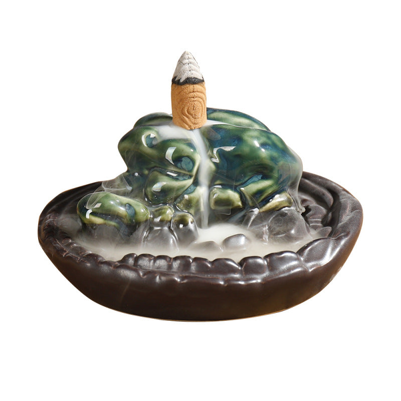 Decorative Mountain Stream Incense Fountain