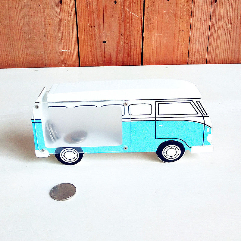Vintage Bus-Shape Piggy Bank