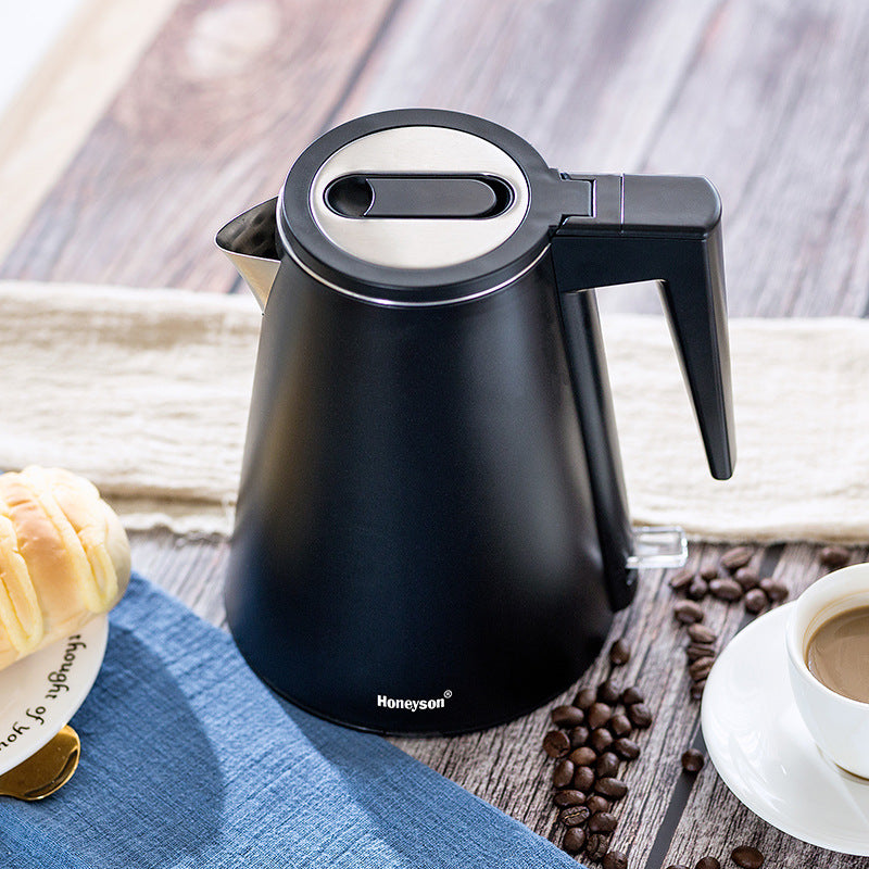Premium Electric Tea Kettle with Stainless Steel Accent Bowlift
