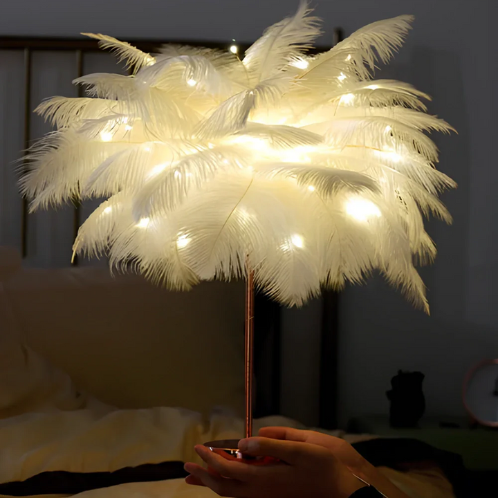 Atmospheric Feather Palm Tree Lamp - LumaPalm | Bowlift