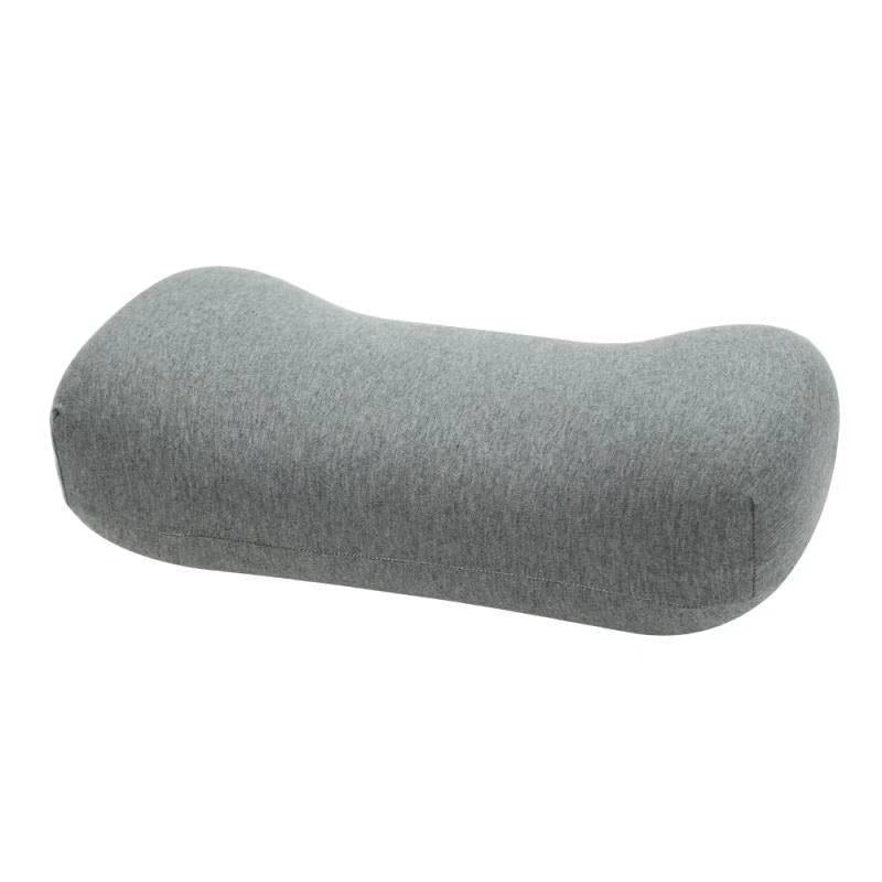 Ergonomic Contoured Memory Foam Travel Neck Pillow with Removable Striped Cover Bowlift
