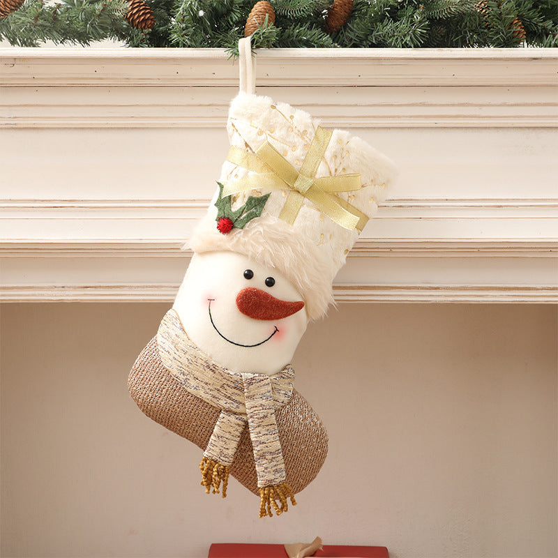 BowLift | Nordic style white Christmas socks