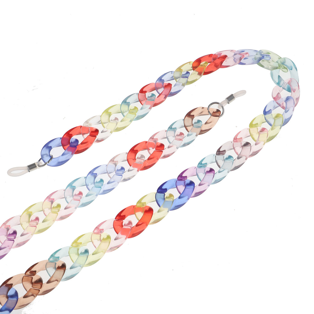 Colorful Oversized Acrylic Eyewear Chain Bowlift