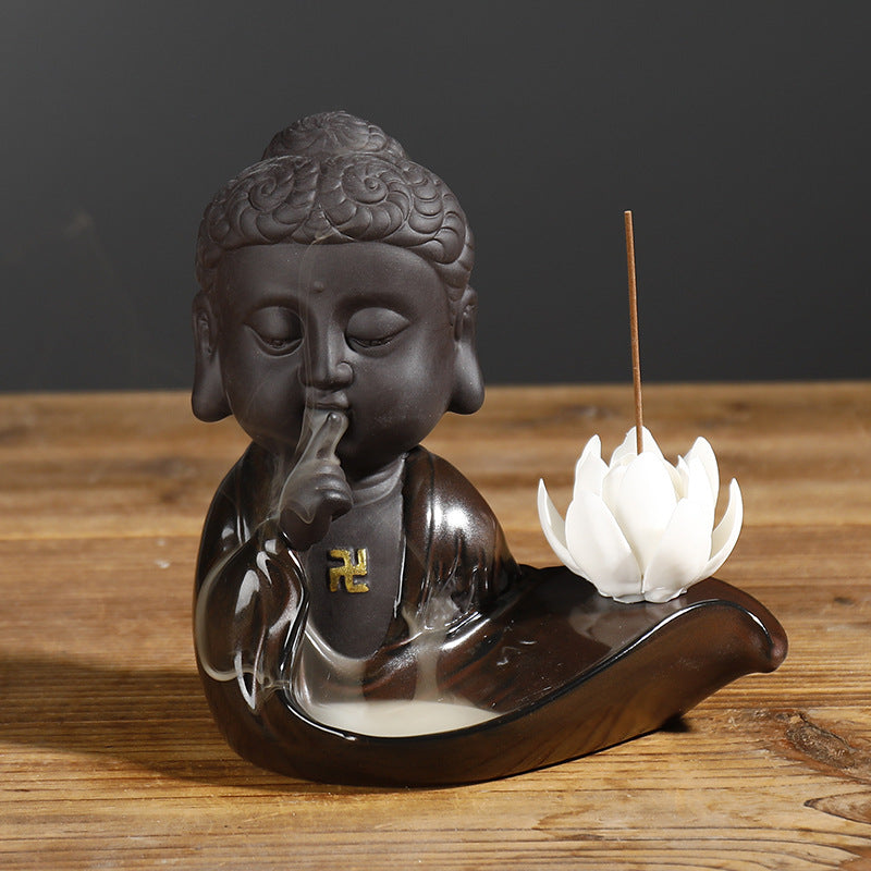 Artistic Buddha Incense Holder