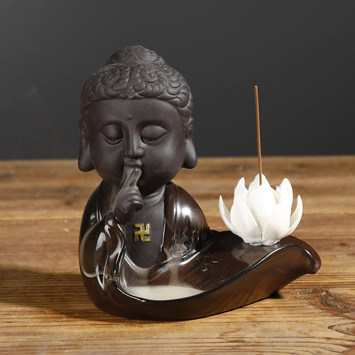 Artistic Buddha Incense Holder
