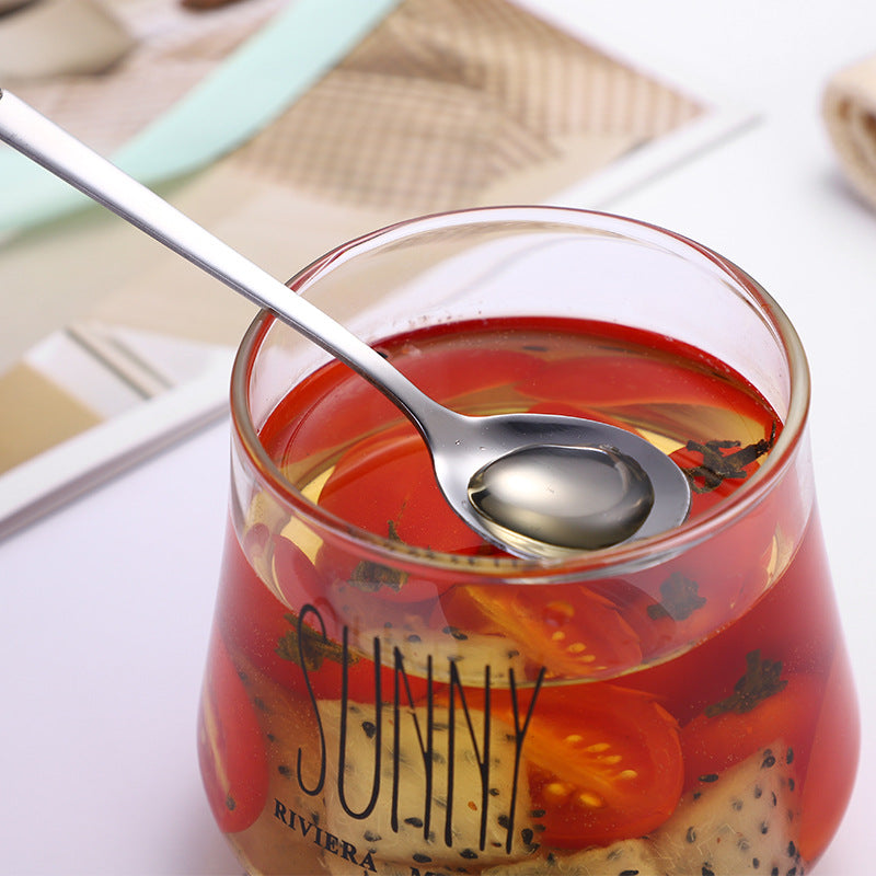 Ergonomic teaspoon with non-slip handle Bowlift
