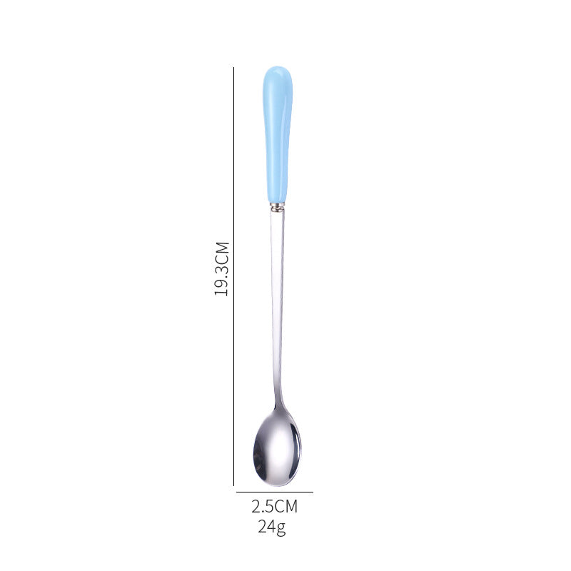 Ergonomic teaspoon with non-slip handle Bowlift