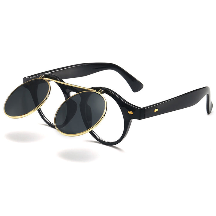 Women's elegant sunglasses with double frame Bowlift