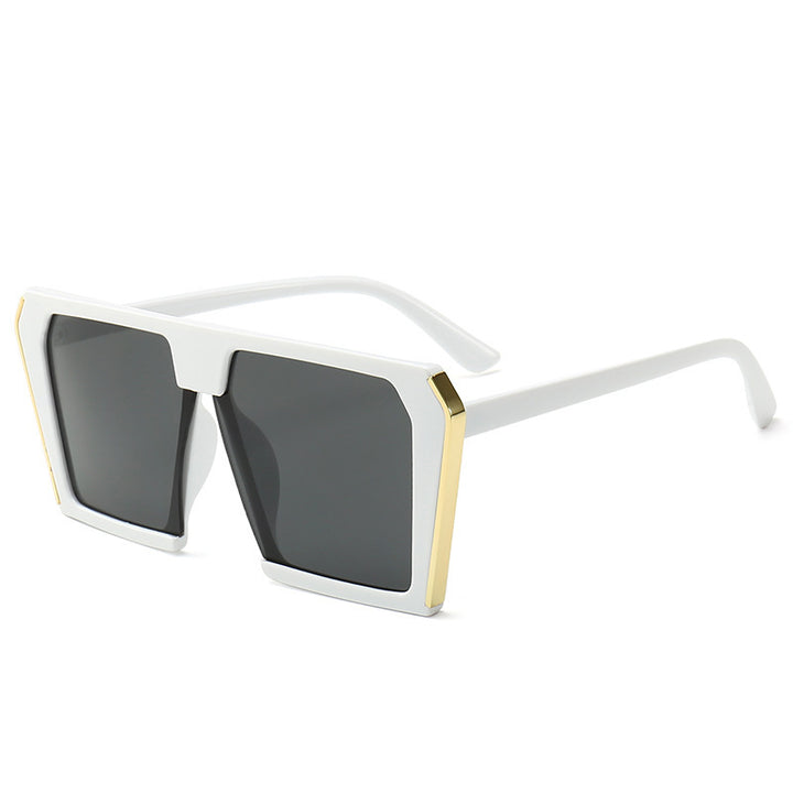 Ladies stylish geometric sunglasses in angular design Bowlift