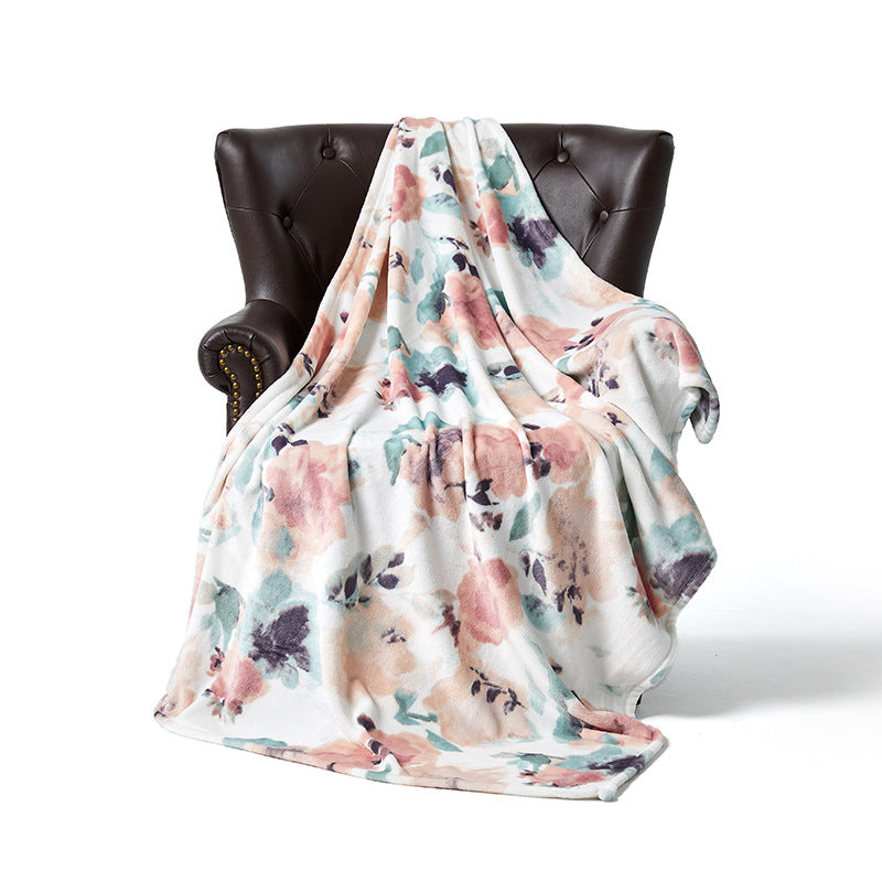 Oversized Fleece Throw Blanket