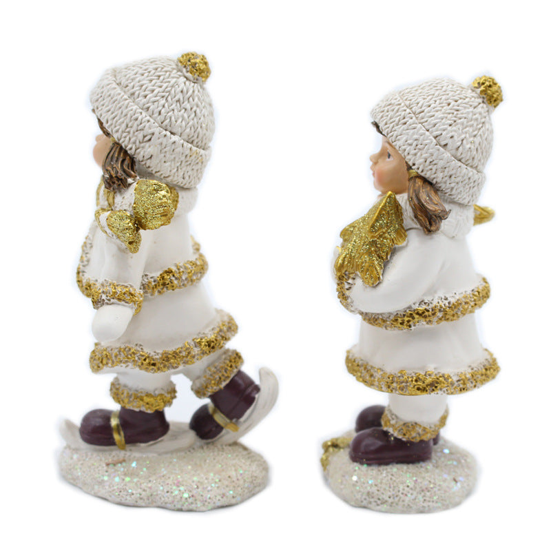 Charming Winter Figurine Set